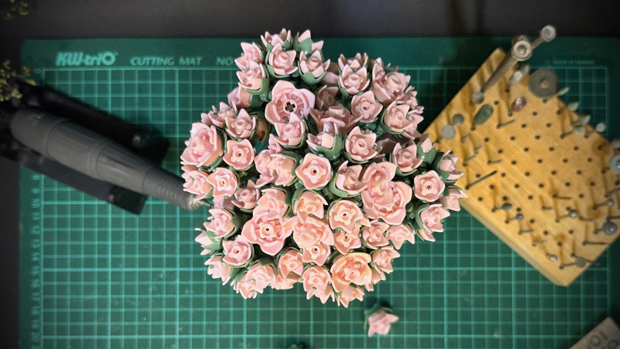 Ice Plum Succulents Arrangement