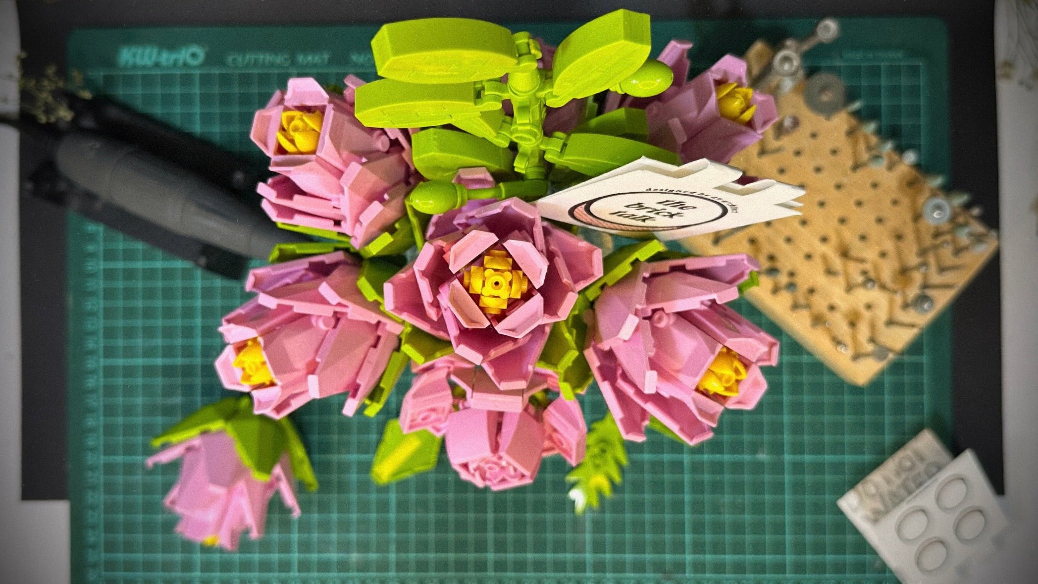 Pink Roses Arrangement